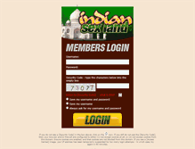 Tablet Screenshot of members.indiansexland.com